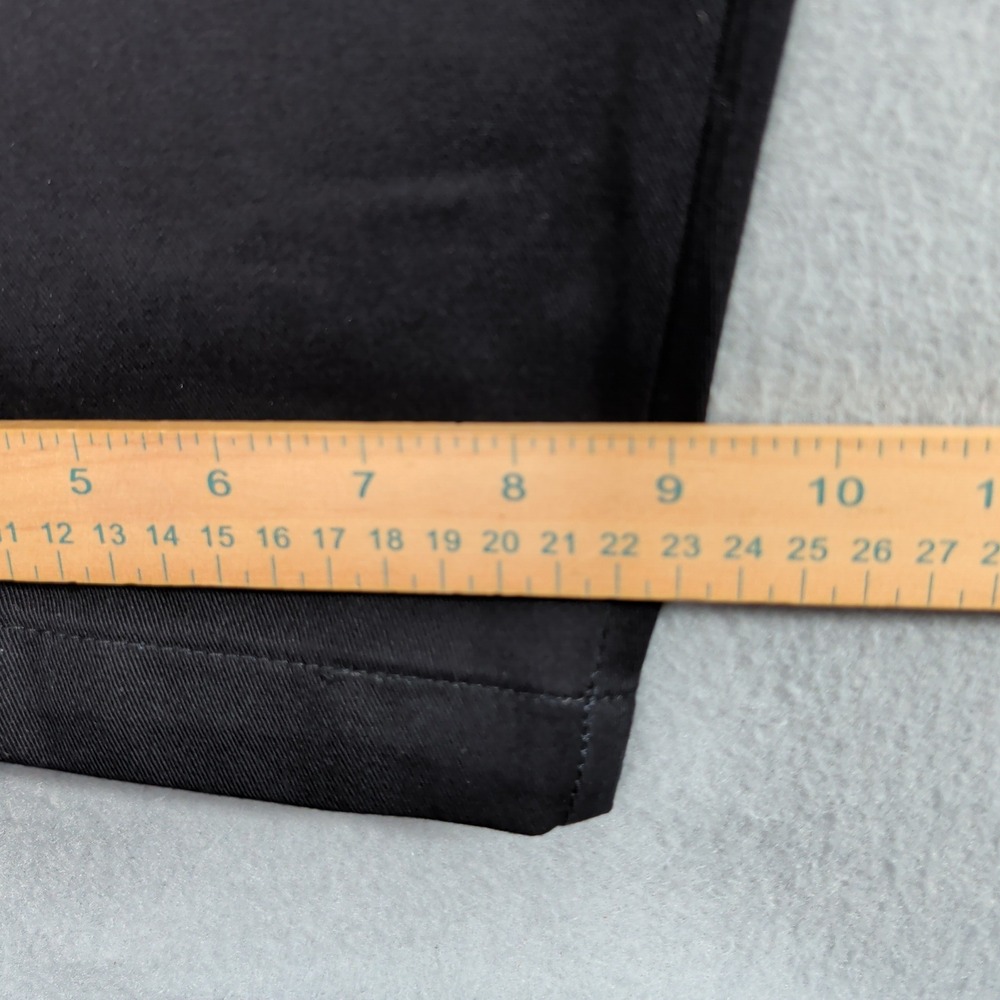 Lee Pants Mens 44x30 Black Double Pleat 4141001 NWT Relaxed‎ Fit Tapered - Picture 7 of 13